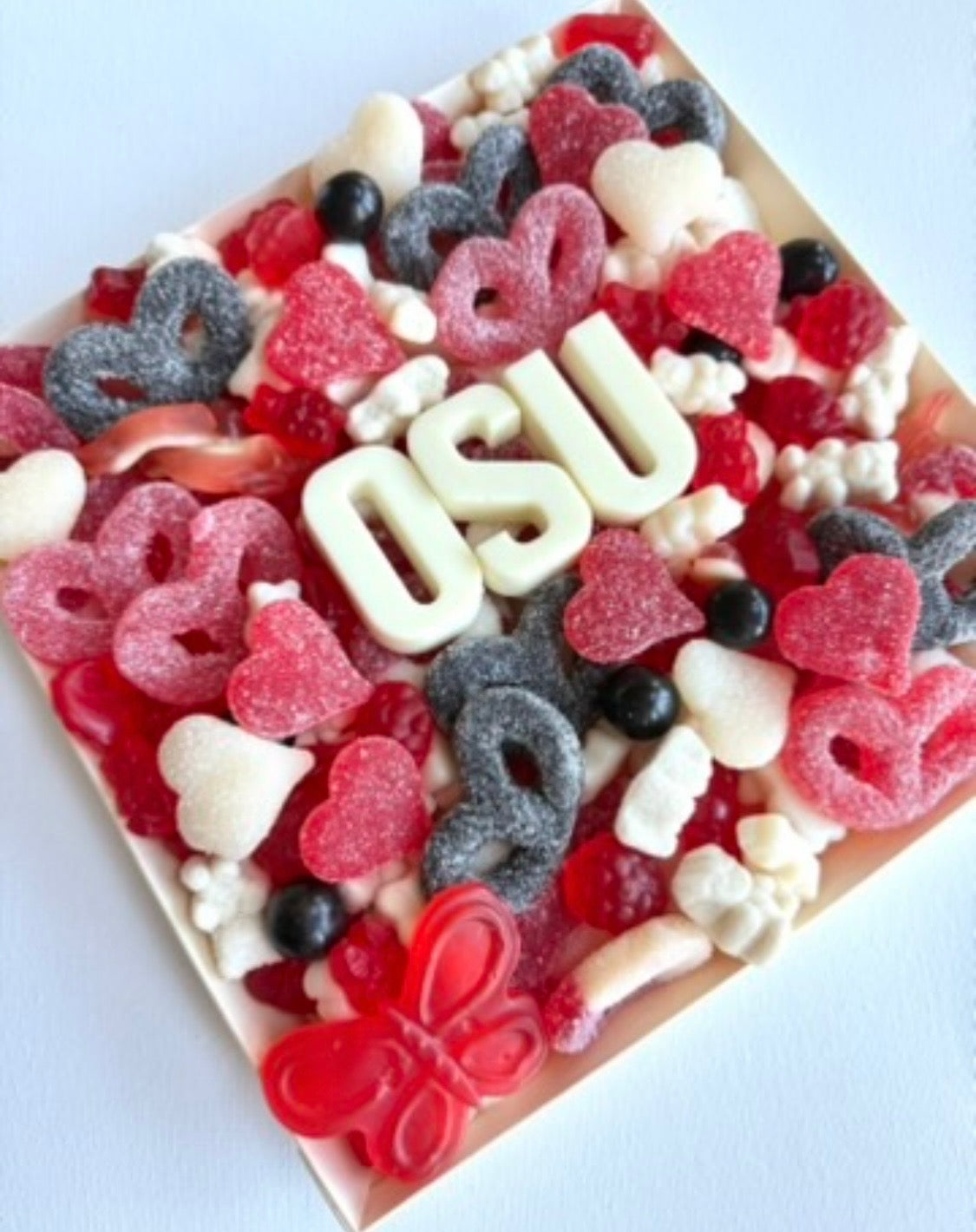 CHOCOLATE LETTER CANDY BOARD