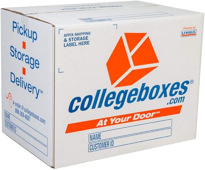 COLLEGE BOXES: Starter Kit for Shipping Items for Dorm Move-In