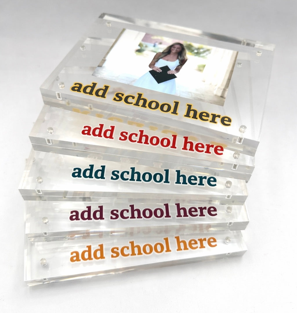 PERSONALIZED COLLEGE PICTUREFRAME