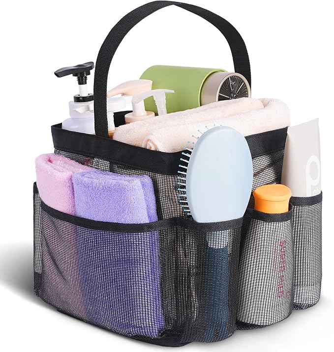 mesh shower caddy