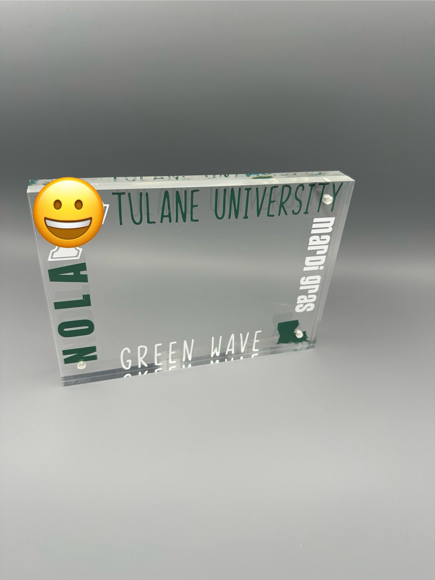 PERSONALIZED COLLEGE PICTURE FRAME