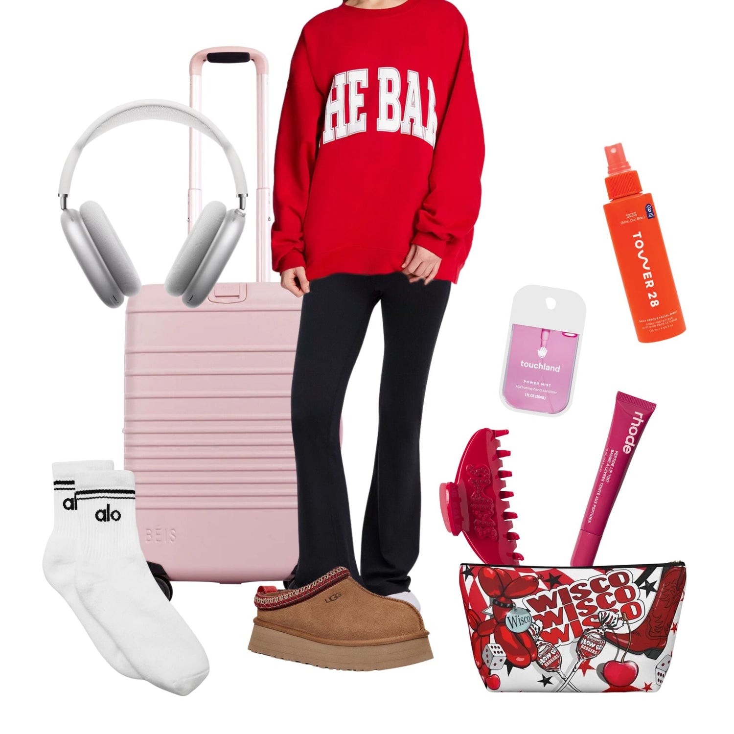 Game day outfit for schools with orange & blue colors like the university of florida, syracuse, auburn