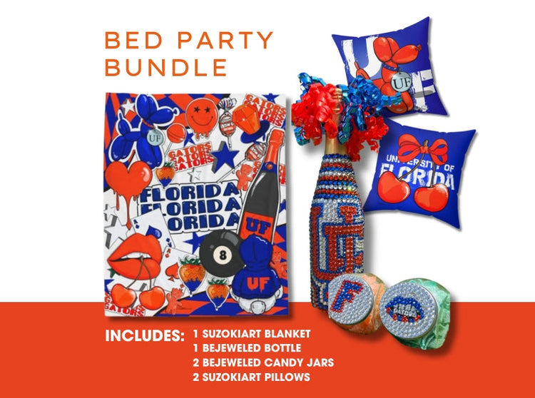BED PARTY MUST-HAVES