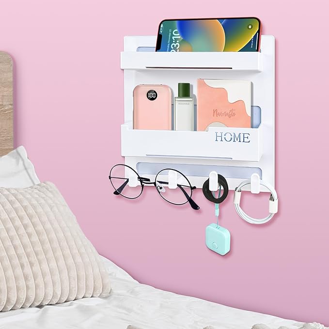 Bedside floating shelf 
