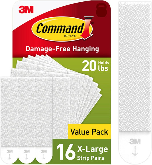 hanging command strips dorm 