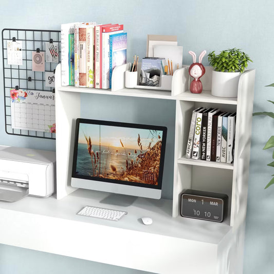 desktop shelf organizer dorm