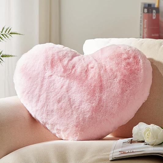 dorm decor heart pillow