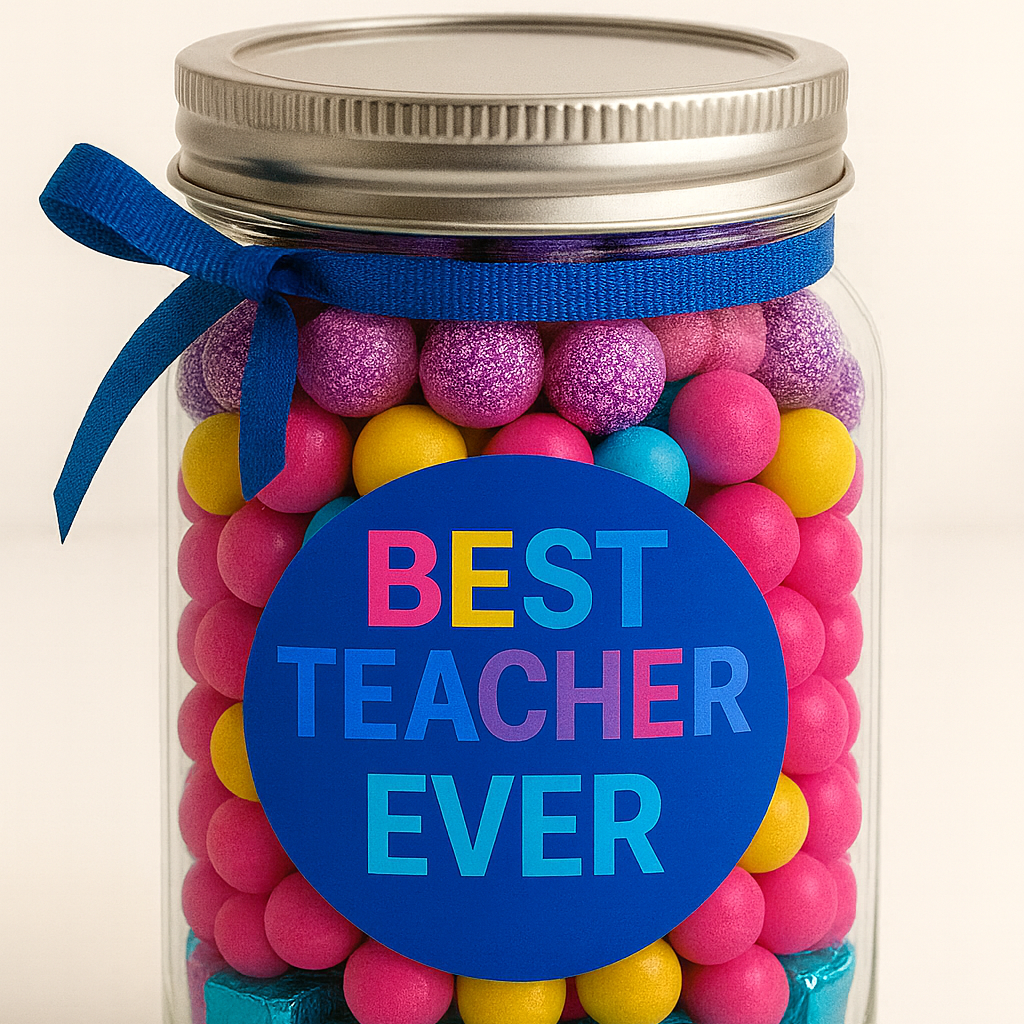 MASON JAR - BEST TEACHER EVER