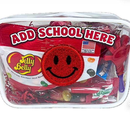 PERSONALIZED COLLEGE CANDY POUCH