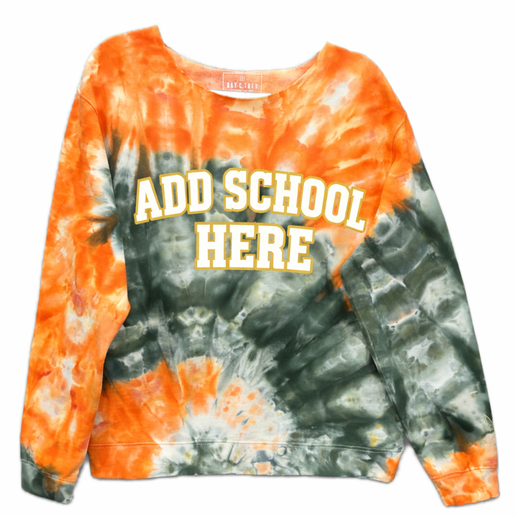 SWEATSHIRT - TIE DYE CREWNECK