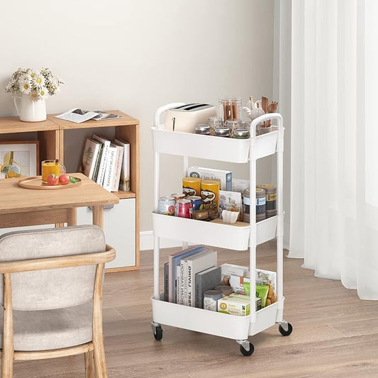 rolling storage cart dorm 