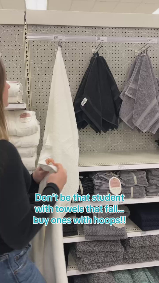 Dorm towel testing